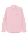 Chocoolate Logo-embroidered Shirt In Pink
