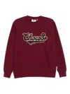 Chocoolate Logo-embroidered Sweatshirt In Red