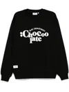 Chocoolate Logo-embroidered Sweatshirt In Black
