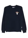 Chocoolate Logo-embroidered Sweatshirt In Blue
