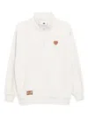 Chocoolate Logo-embroidered Sweatshirt In Gray