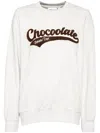 Chocoolate Logo-embroidered Sweatshirt In Pink
