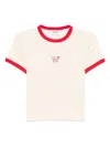 Chocoolate Logo-embroidered T-shirt