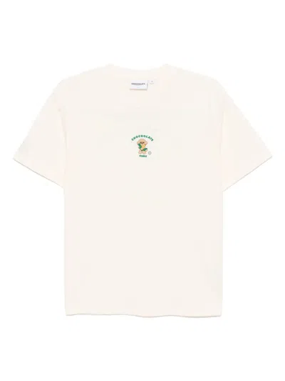 Chocoolate Logo-embroidered T-shirt
