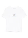 Chocoolate Logo-embroidered T-shirt