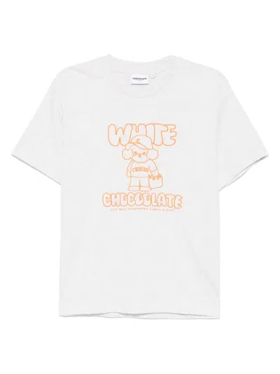 Chocoolate Logo-embroidered T-shirt