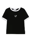 Chocoolate Logo-embroidered T-shirt