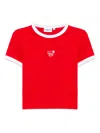 Chocoolate Logo-embroidered T-shirt