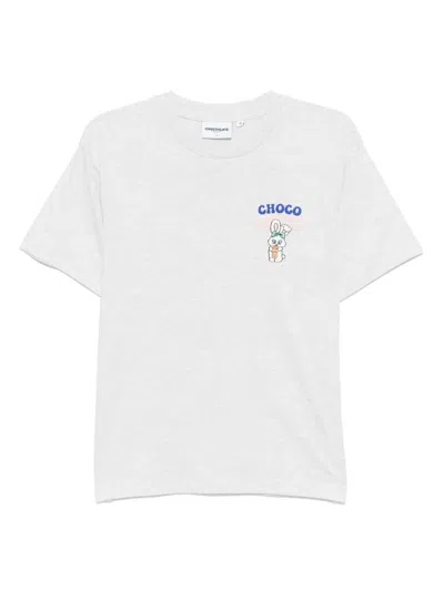 Chocoolate Logo-embroidered T-shirt