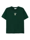 Chocoolate Logo-embroidered T-shirt In Green