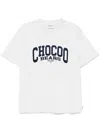 Chocoolate Logo-embroidered T-shirt In Grey