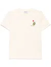 Chocoolate Logo-embroidered T-shirt In Neutrals