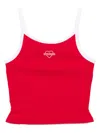 Chocoolate Logo-embroidered Tank Top