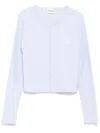 Chocoolate Logo-embroidered Top In Blue