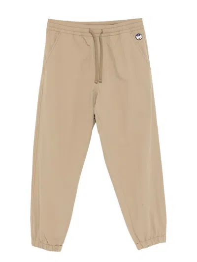 Chocoolate Logo-embroidered Track Pants In Brown