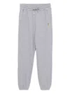 Chocoolate Logo-embroidered Track Pants In Gray