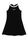 Chocoolate Logo Mini Dress In Black