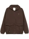 Chocoolate Kapuzenjacke Mit Logo-patch In Braun