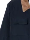 Chocoolate Jacke Mit Logo-patch In Blue