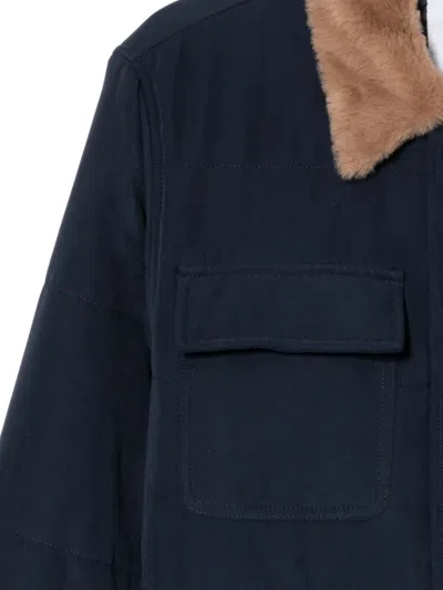 Chocoolate Jacke Mit Logo-patch In Blue