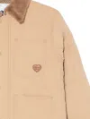Chocoolate Jacke Mit Logo-patch In Brown
