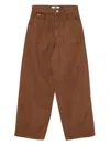 Chocoolate Jeans Mit Logo-patch In Brown