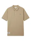 Chocoolate Logo-patch Polo Shirt In Neutrals