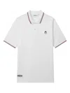 Chocoolate Logo-patch Polo Shirt In White