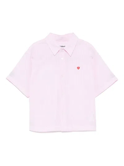 Chocoolate Logo-patch Shirt