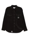 Chocoolate Logo-patch Shirt Jacket In Black