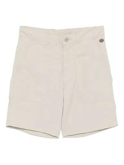 Chocoolate Logo-patch Shorts In Neutral