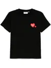 Chocoolate Logo-patch T-shirt In Black
