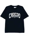 Chocoolate Logo-patch T-shirt In Blue