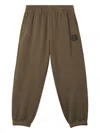 Chocoolate Logo-patch Track Pants In Brown