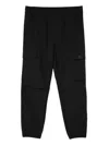 Chocoolate Logo-patch Trousers In Black