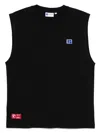 Chocoolate Logo-patch Vest In Black