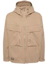 Chocoolate Logo-patch Zip-up Jacket In Neutrals