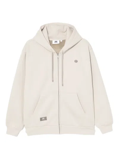 Chocoolate Logo-patched Hoodie In Neutral