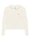Chocoolate Logo-patched Hoodie In White