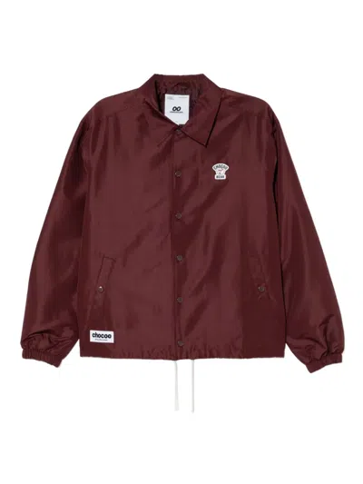 Chocoolate Logo-patched Jacket In Red