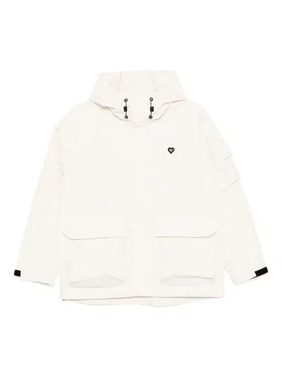 Chocoolate Logo-patched Jacket In White