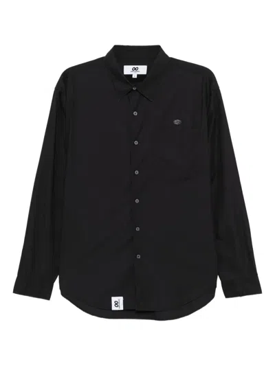Chocoolate Logo-patched Shirt In Black