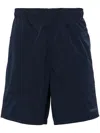 Chocoolate Logo-print Bermuda Shorts In Blue
