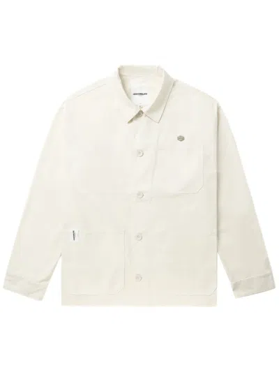 Chocoolate Logo-print Cotton Shirt In Neutrals