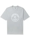 Chocoolate Logo-print Cotton T-shirt In Grau