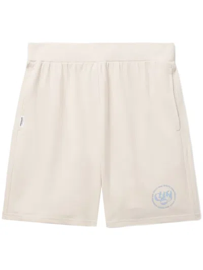 Chocoolate Logo-print Cotton Track Pants In Neutrals