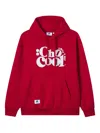 Chocoolate Logo-print Hoodie In Red
