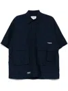 Chocoolate Logo-print Shirt In Blue