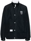 Chocoolate Logo-print Shirt Jacket In Blue