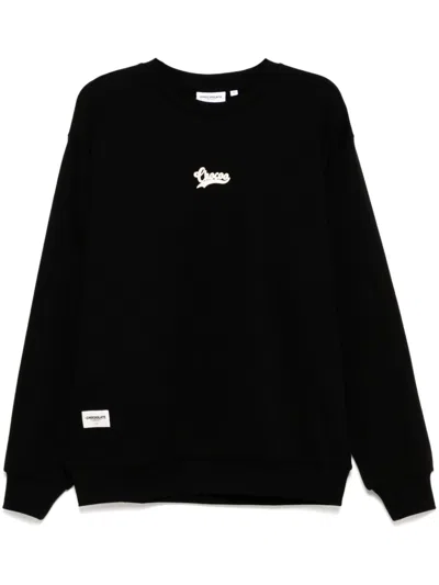 Chocoolate Logo-print Sweatshirt In Black